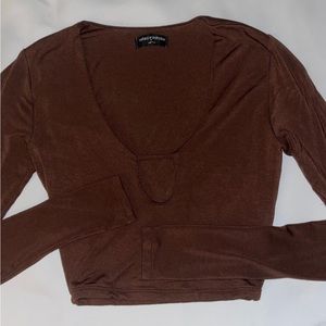 Naked Wardrobe Crop Top NWOT